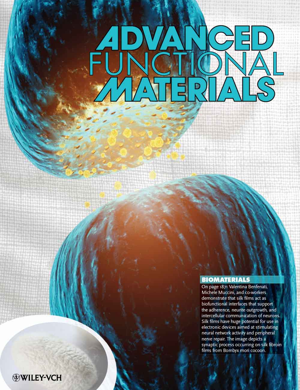 2012 Cover of Advanced Materials, Volume 22, Issue 9