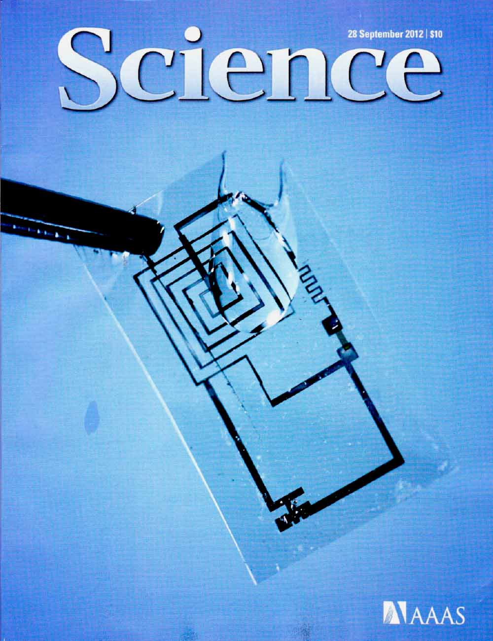 2012 Cover of Science, Volume 337, Issue 6102
