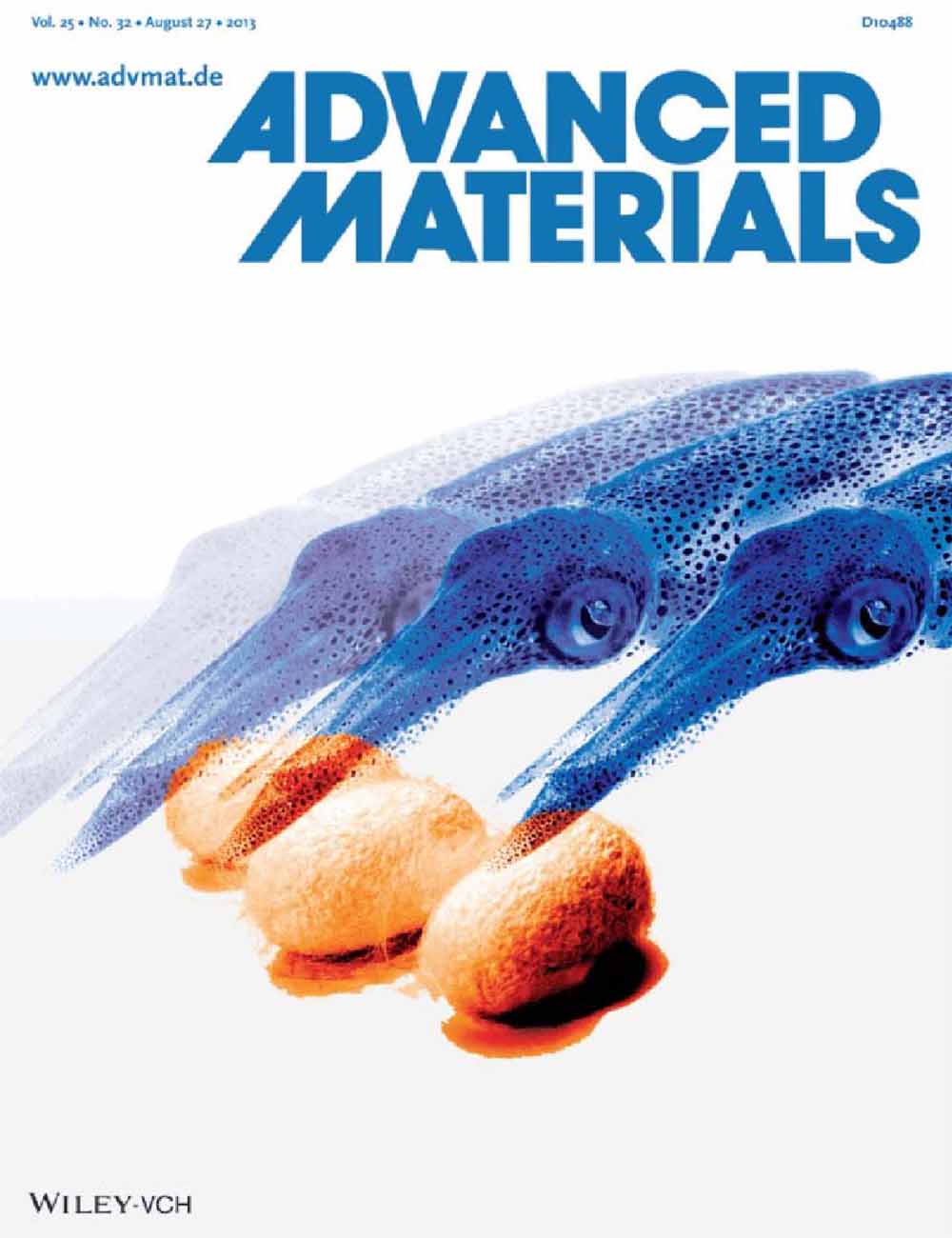 2013 Cover of Advanced Materials, Volume 25, Issue 32
