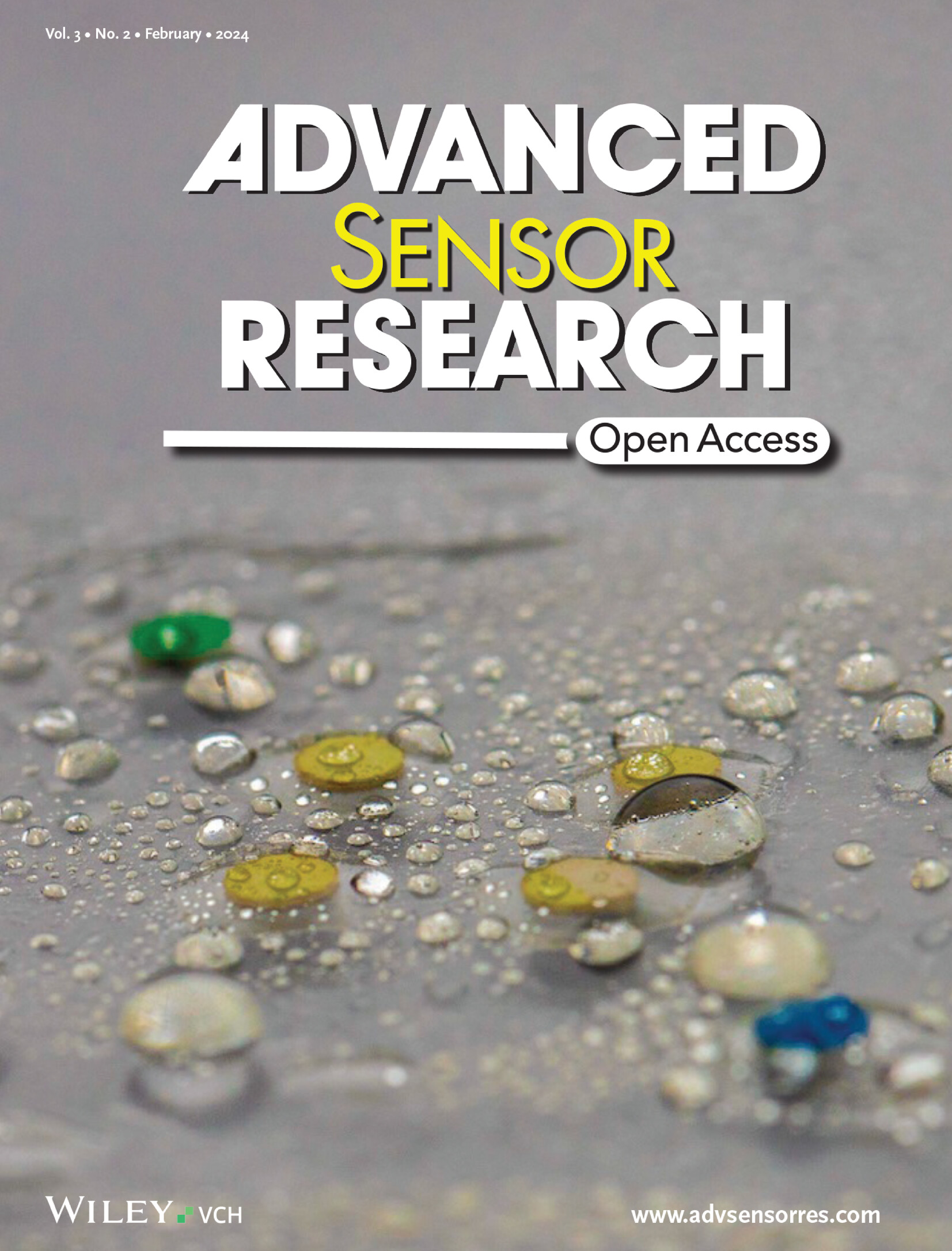 2023 Cover of Advanced Sensor Research, Volume 3, Issue 2