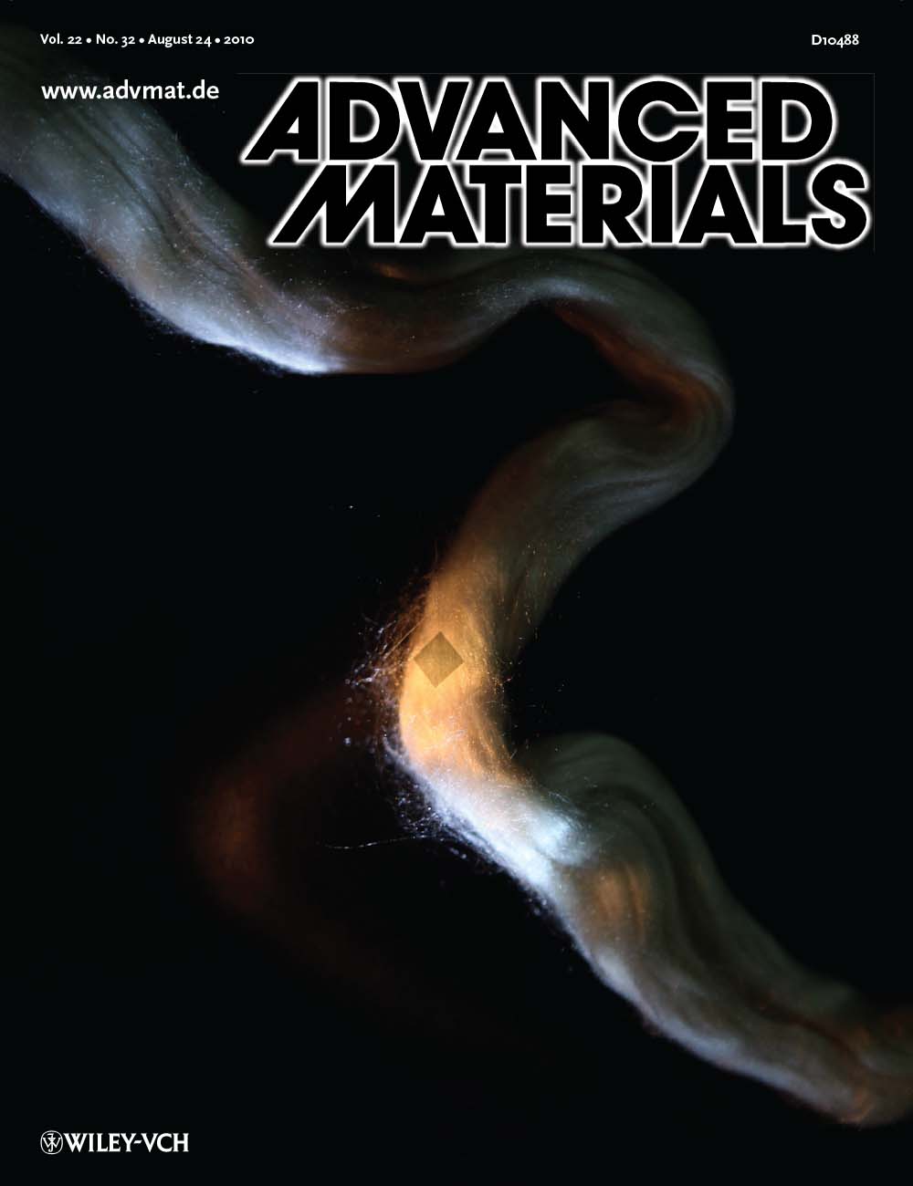 2010 Cover of Advanced Materials, Volume 22, Issue 32